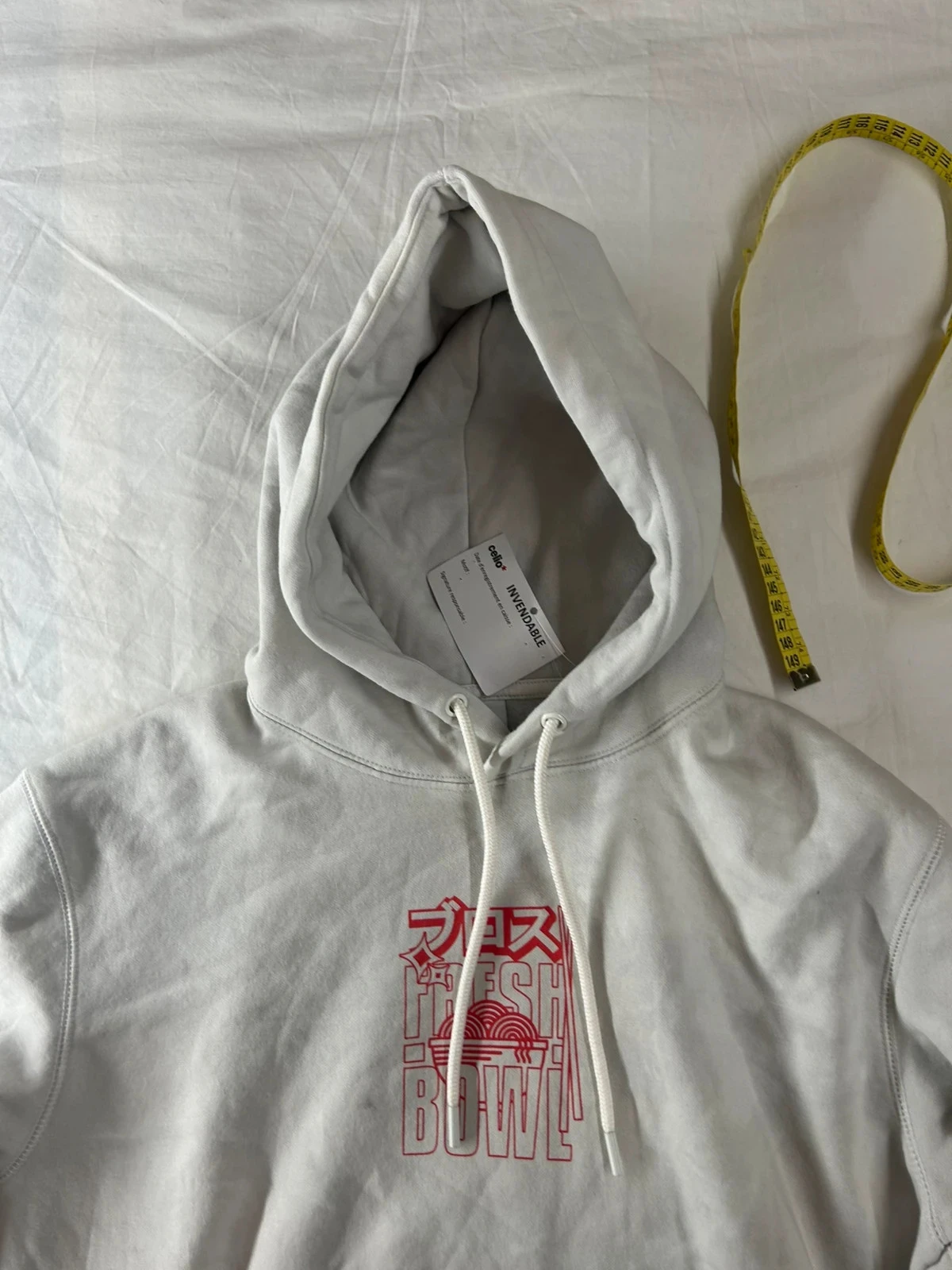 Pull a capucha blanco con estampado Celio – photo 7